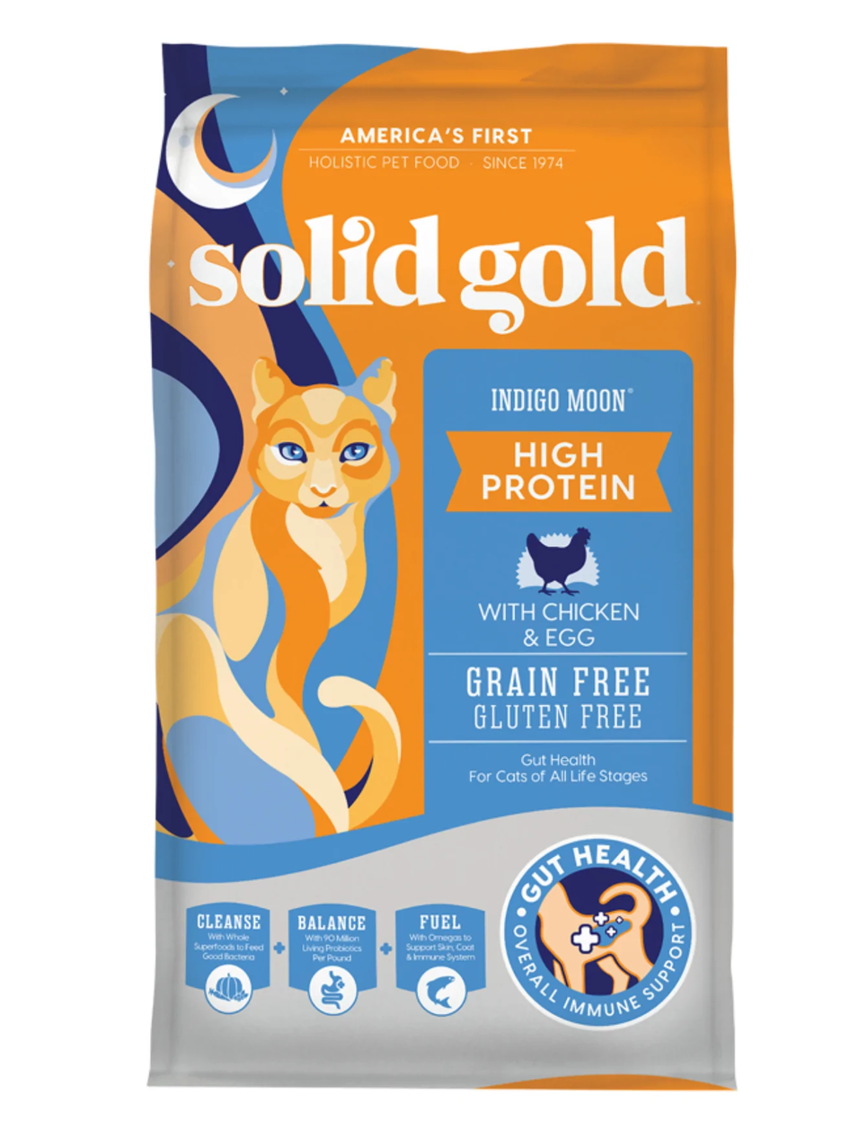 Solid Gold Grain Free Chicken & Egg Dry Cat Food